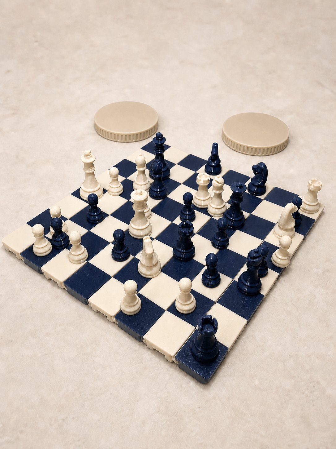 Modular travel international chess concept